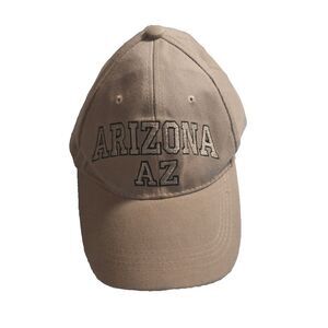 Arizona Az Big Logo Embroidered  Strapback Trucker Hat Baseball Cap